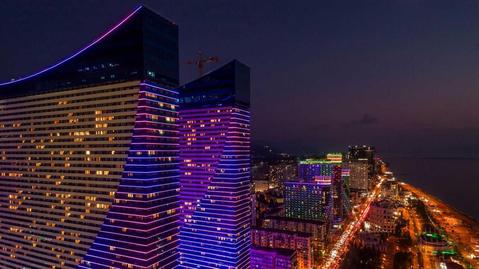 Orbi City Apartments On The Beach Batumi Esterno foto